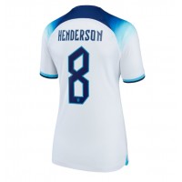England Jordan Henderson #8 Hjemmedrakt Dame VM 2022 Kortermet